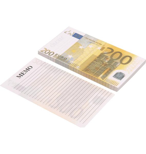 Image of 200 Euro notitieblok Alkmaar