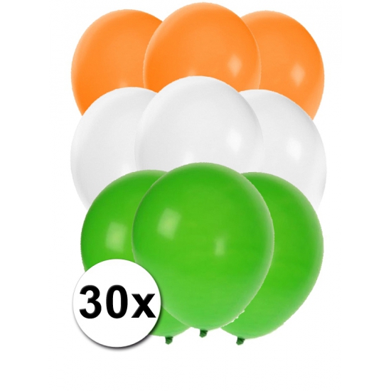 Image of 30x Ballonnen in Indische kleuren