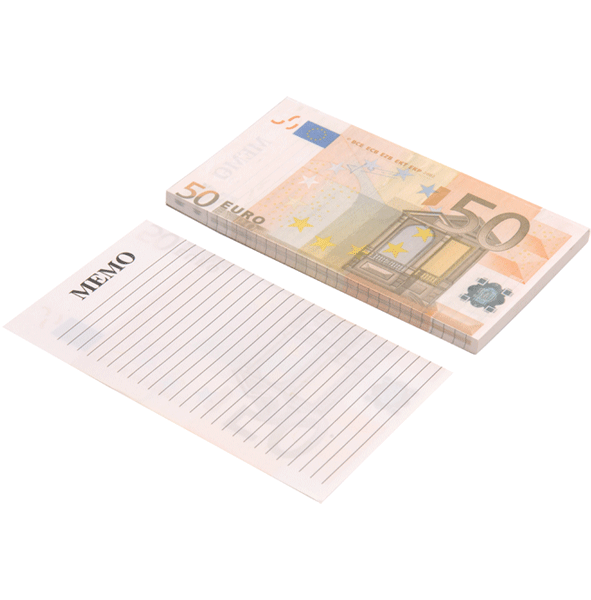 Image of 50 Euro notitieblok Alkmaar