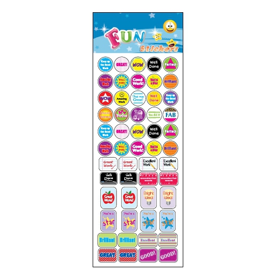 Image of Agenda stickers in het Engels