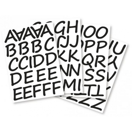 Image of Alfabet stickers 5 cm