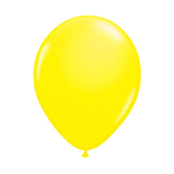 Image of Ballonnen neon geel 25 cm