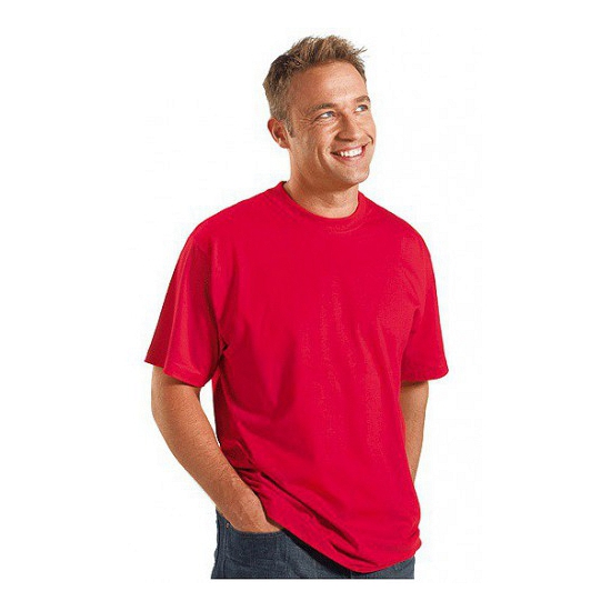 Image of Big size t-shirt maat 4XL rood
