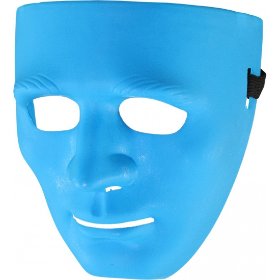 Image of Blauw gezichtsmasker