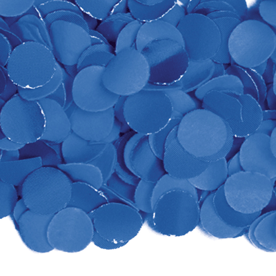 Image of Blauwe confetti zakje 100 gram