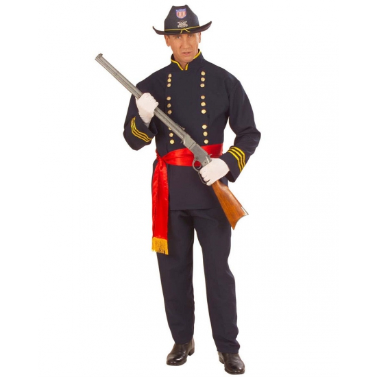 Image of Carnaval Amerikaanse burgeroorlog kostuum