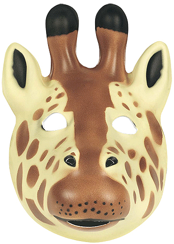 Image of Carnaval Giraffe masker van soft foam