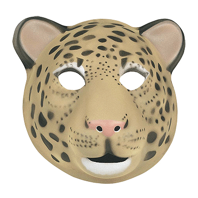 Image of Carnaval Luipaard masker van soft foam