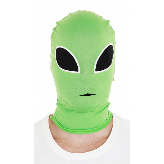 Image of Carnaval Morphsuit masker met alien ogen
