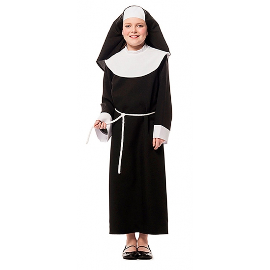 Image of Carnaval Nonnen kostuum voor meisjes