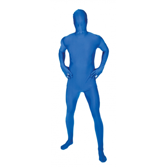 Image of Carnaval Originele morphsuit blauw