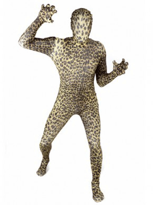 Image of Carnaval Originele morphsuit luipaard print