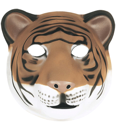 Image of Carnaval Tijger masker van soft foam