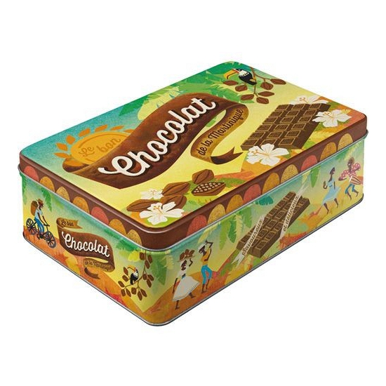 Image of Chocolade bewaarblik 2,5 liter