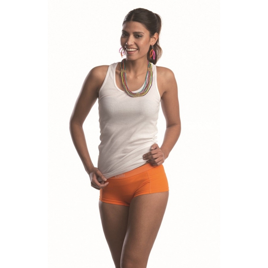 Image of Dames boxershorts oranje online bestellen