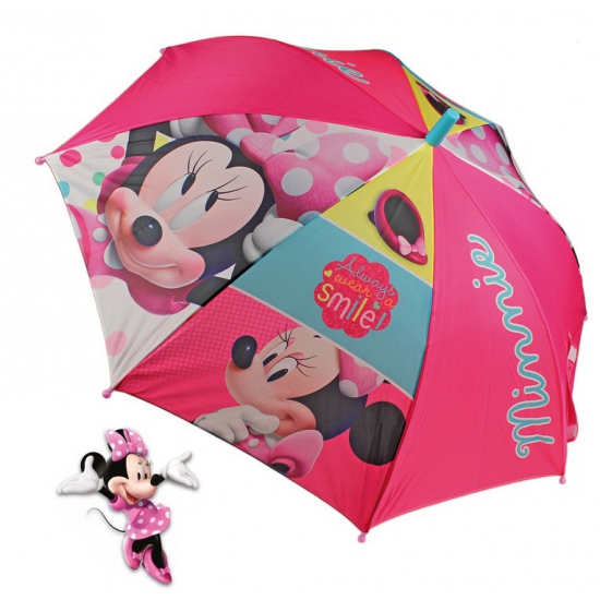 Image of Disney Minnie Mouse paraplu roze