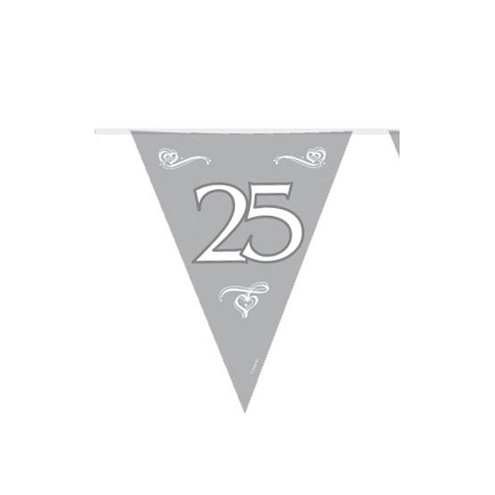 Image of Feest vlaggenlijn 25 jaar jubileum