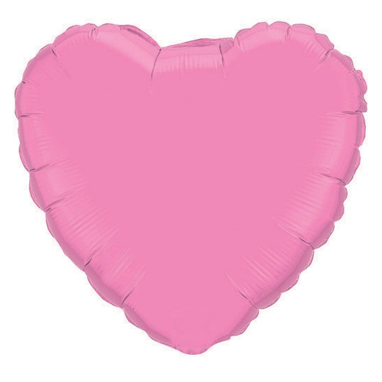 Image of Folie ballon roze hart 45 cm