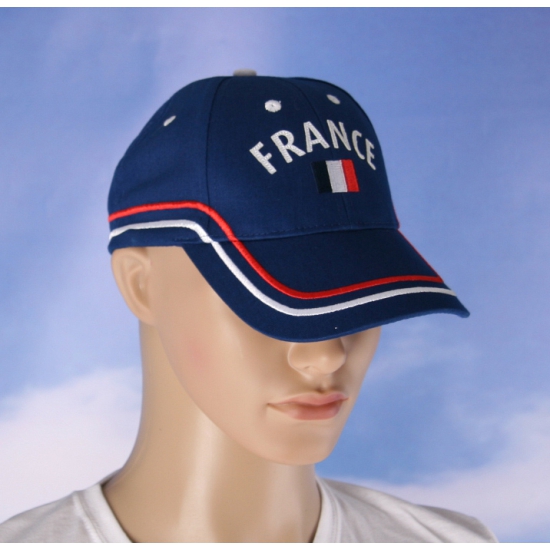 Image of Frankrijk baseball caps met vlag