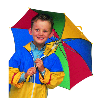 Image of Gekleurde kinder paraplu