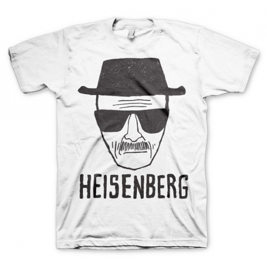 Image of Heisenberg wit fan shirt van katoen