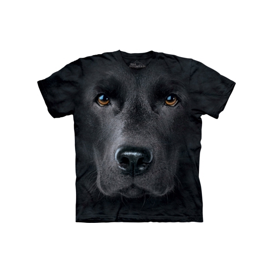 Image of Kinder honden T-shirt zwarte Labrador