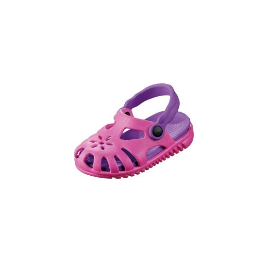 Image of Lichte kinder water sandalen roze met paars