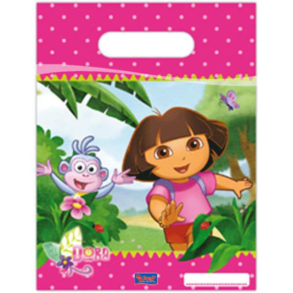 Image of Plastic zakjes Dora 6 stuks