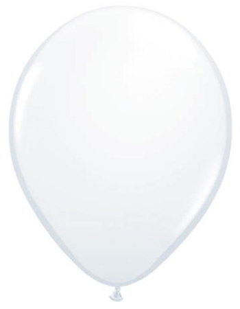 Image of Qualatex ballonnen wit