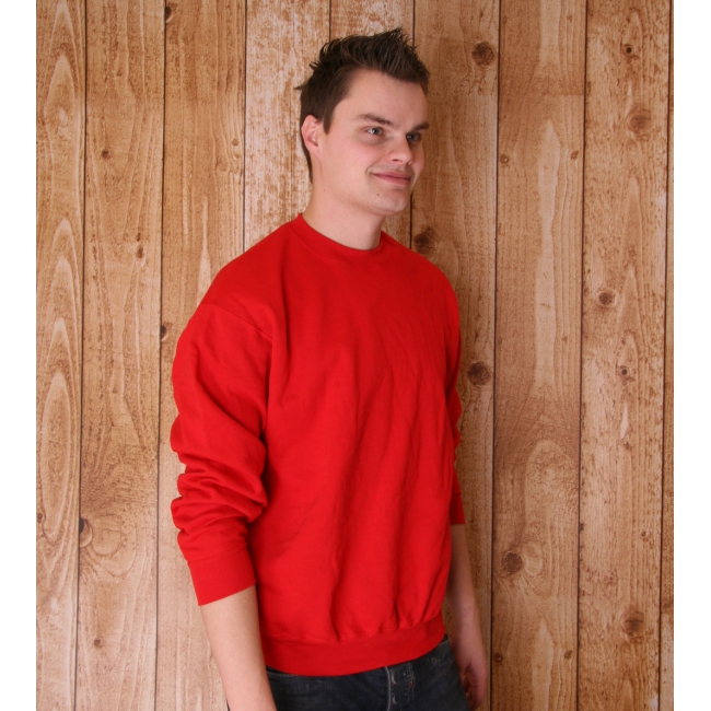 Image of Rode kleding sweater van Fruit of the Loom