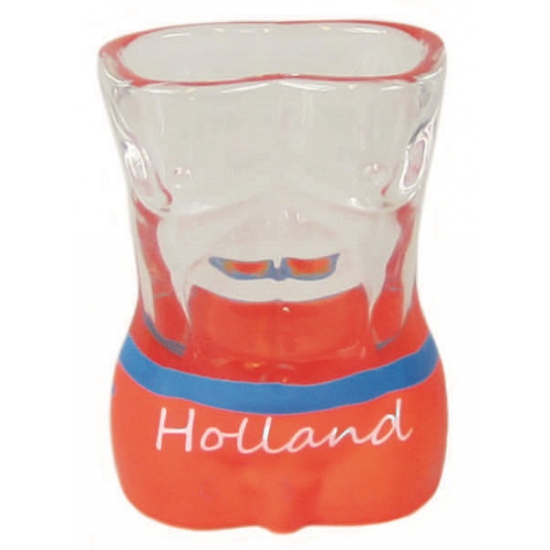 Image of Shotglas Holland man oranje