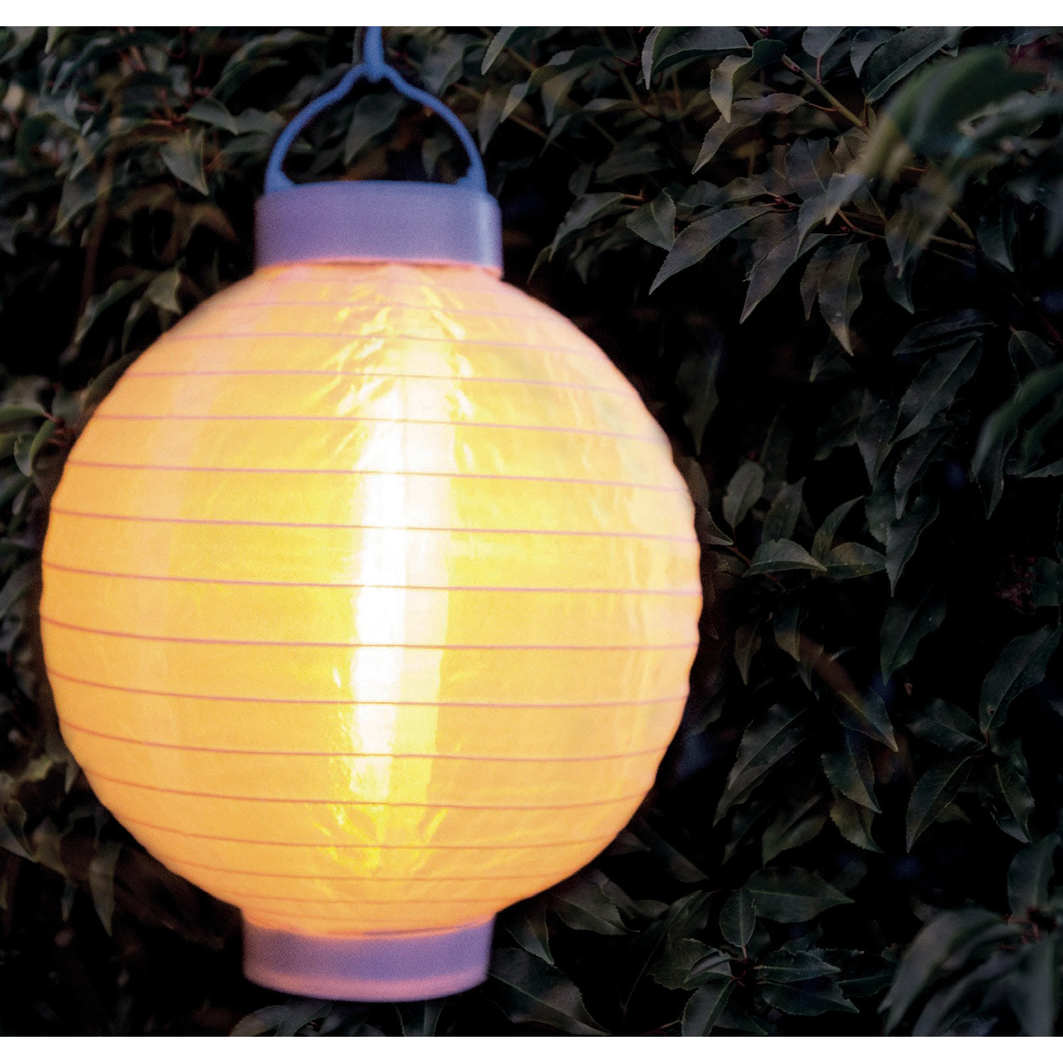 1x stuks luxe solar lampion/lampionnen wit met realistisch vlameffect 20 cm