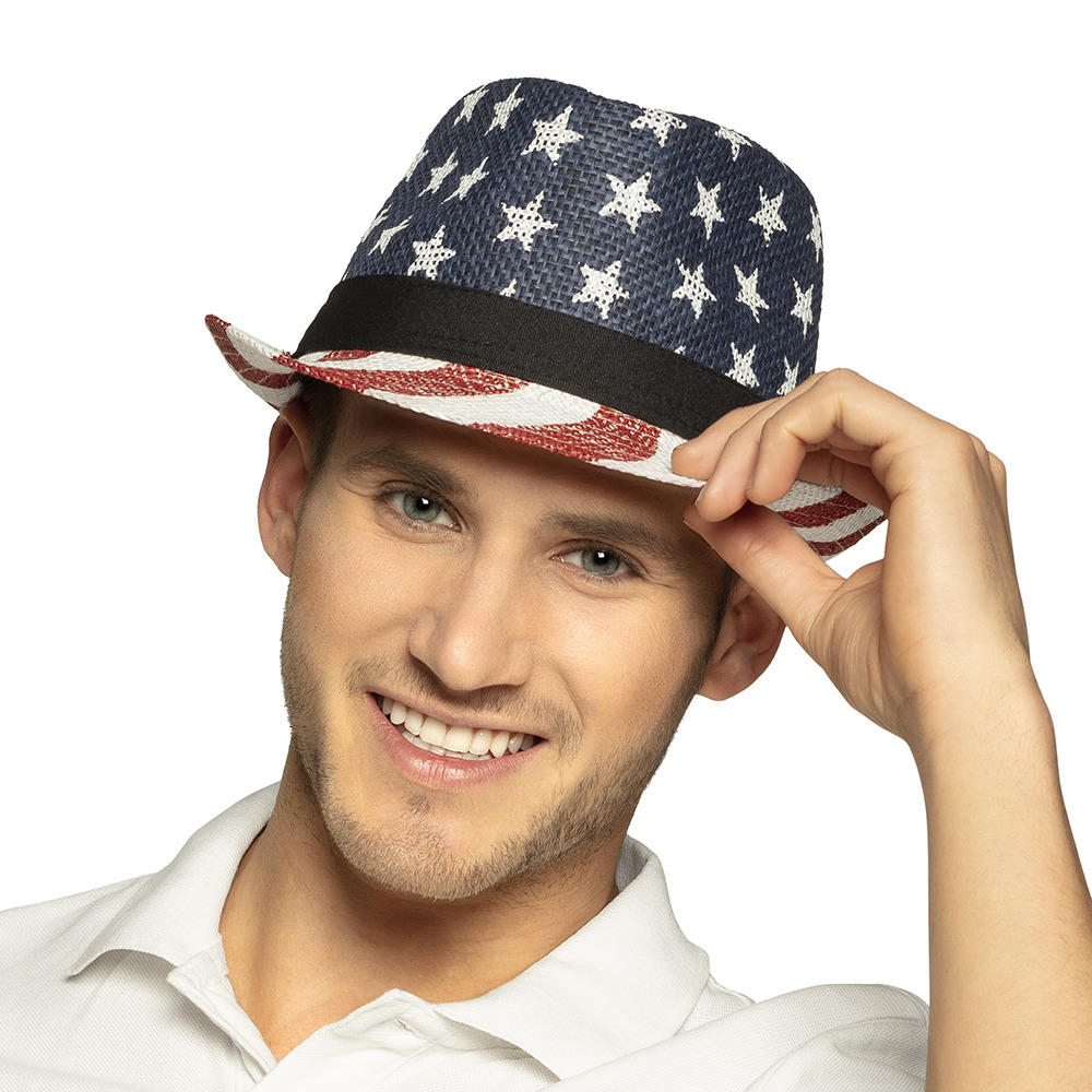 1x USA verkleed hoeden voor volwassenen