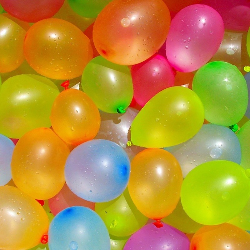 300x Gekleurde waterballonnen speelgoed