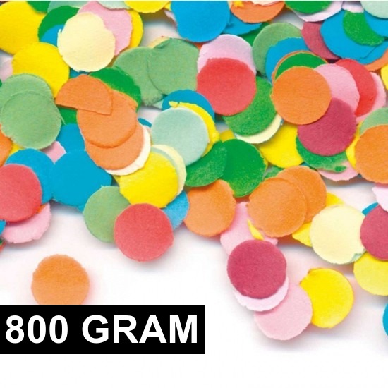 800 gram Confetti multicolor