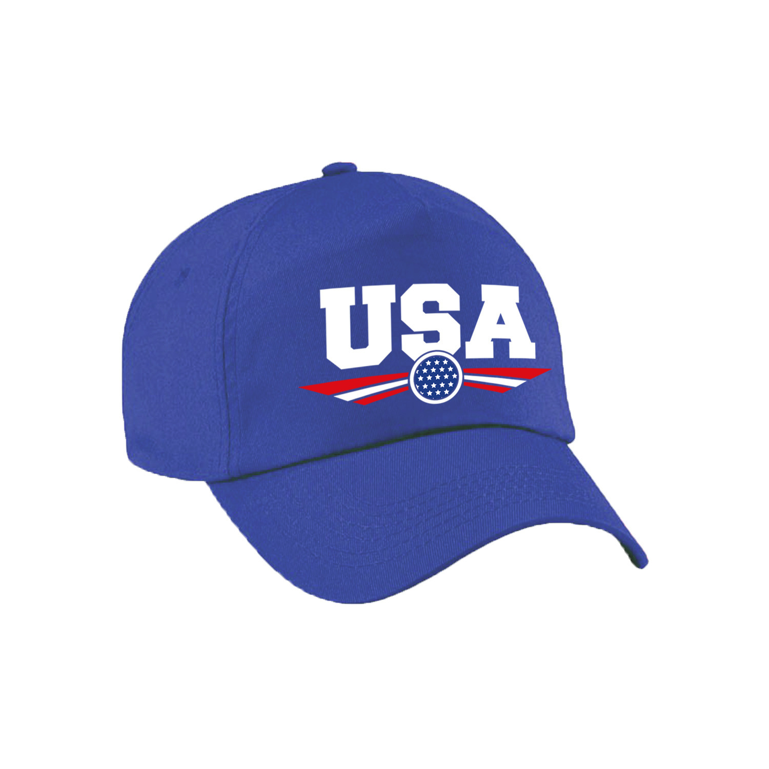 Amerika / USA landen pet / baseball cap blauw kinderen