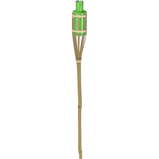 Bamboe tuinfakkel groen 65 cm