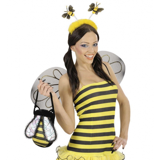 Bijen diadeem/haarband voor volwassenen