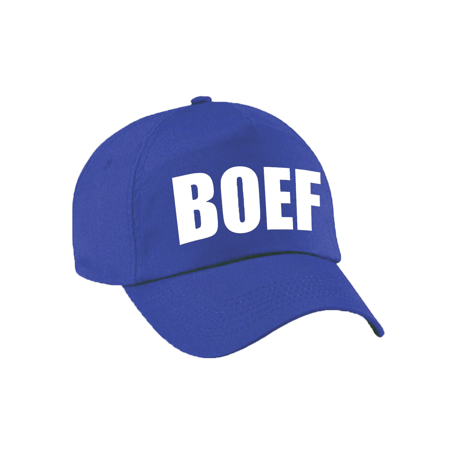 Blauwe Boef verkleed pet - cap voor kinderen