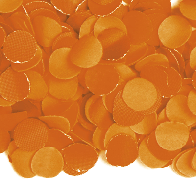Brandveilige confetti oranje 2 kg