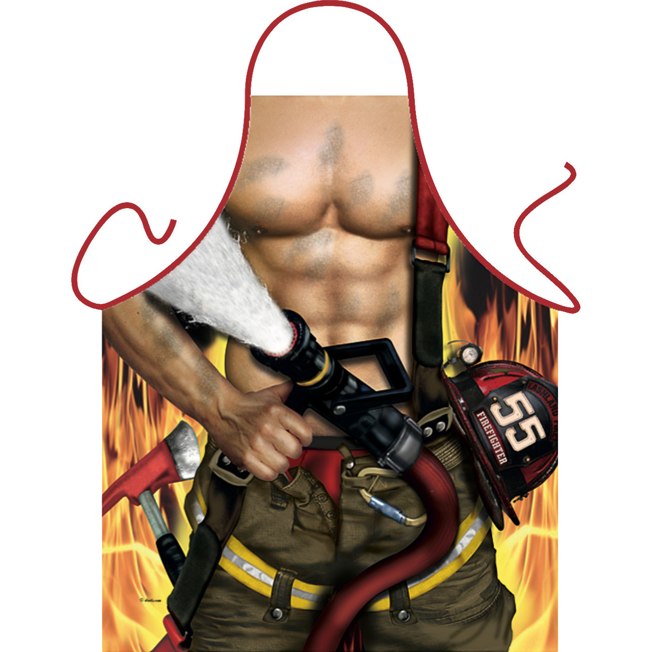 Brandweerman kookschorten