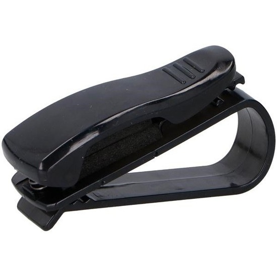 Bril clip/zonnebril klem voor auto zonneklep
