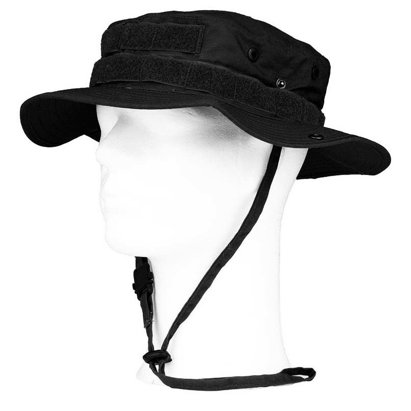 Bush/ranger hoed zwart voor volwassenen