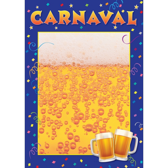 Carnaval deurposter