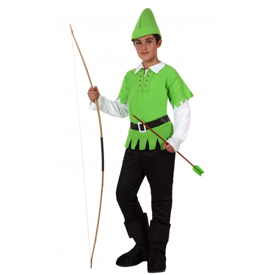 Carnaval Robin Hood verkleed pakje voor kids