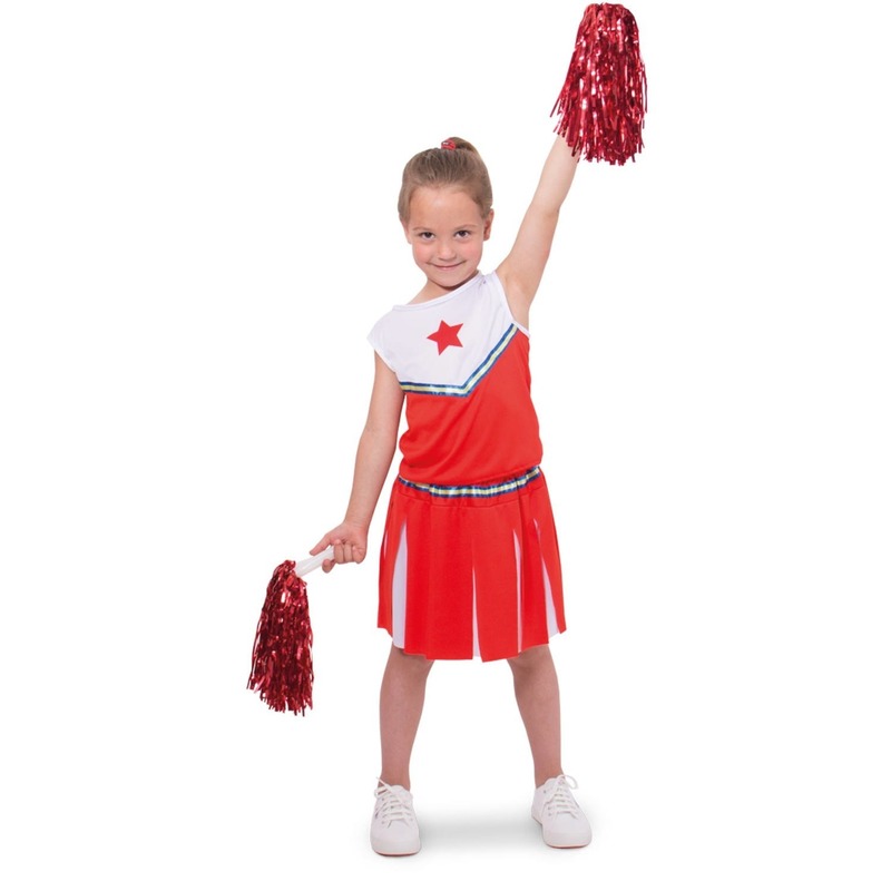 Cheerleader pakje verkleed kostuum voor meisjes