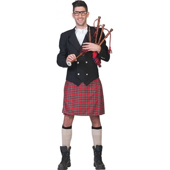 Compleet Schots verkleed kilt kostuum voor heren