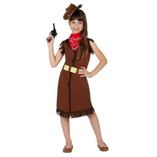 Cowgirl/cowboy kostuum/jurk voor meisjes