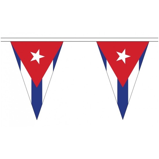 Cuba landen punt vlaggetjes 20 meter