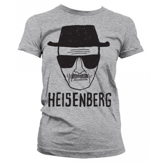 Dames T-shirt Breaking Bad Heisenberg grijs